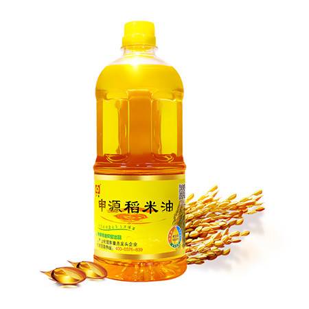 申源稻米油 一滴金黃，盡藏稻谷珍萃